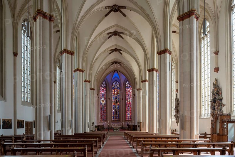 Münster/Westphalia, Überwasserkirche also known as Church of Our Dear Lady or Liebfrauen-Überwasser, view to the east