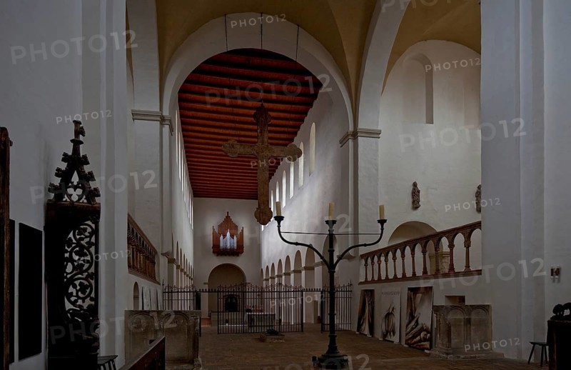 View from the choir to the west, St., Sankt, Saint
