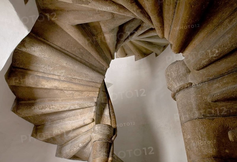 Double spiral staircase from 1499
