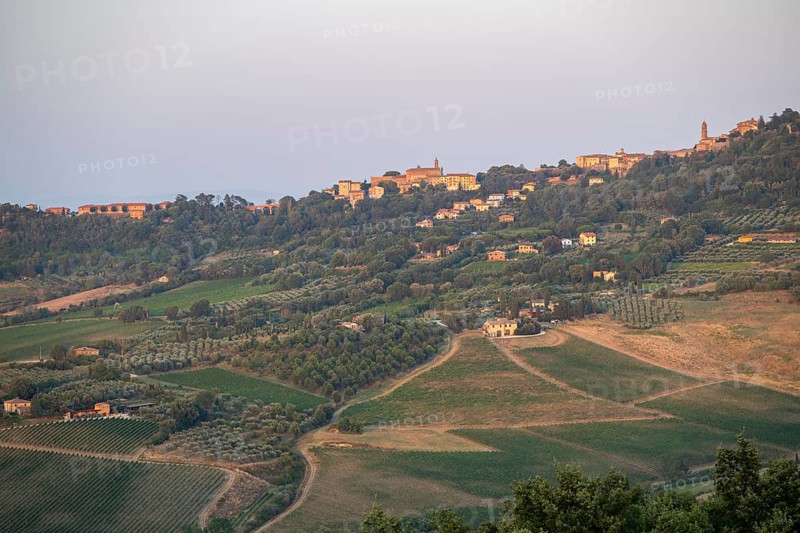 The old town of Montepulciano, Tuscany, Italy, Europe