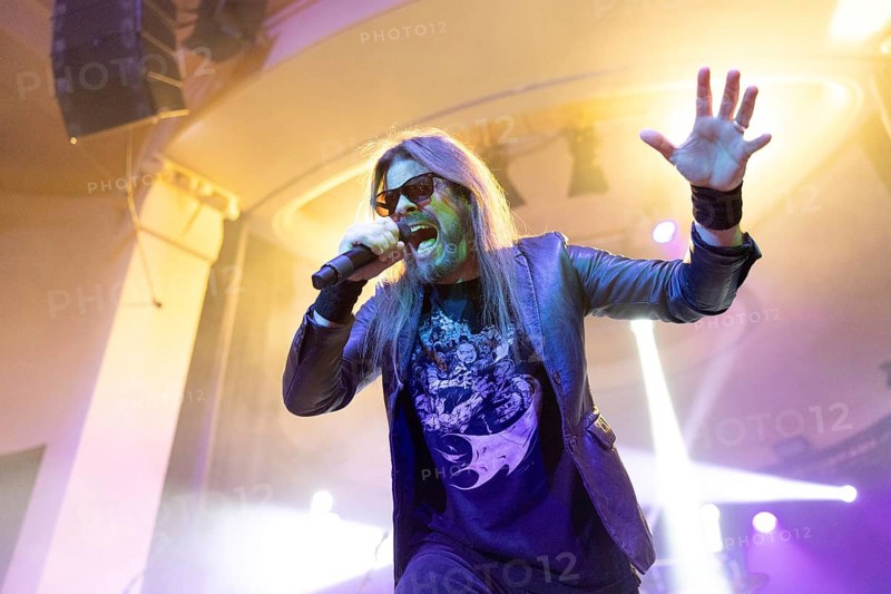 Todd La Torre, lead singer of Queensrÿche, live on The Origins Tour EU/UK 2025 at Metropol Berlin on 26/02/2025