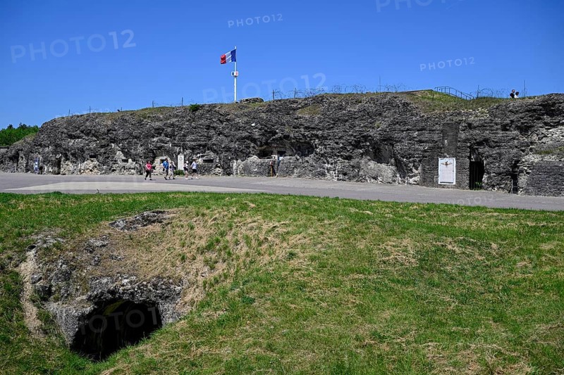 Fort de Vaux, French fortress from the First World War, Verdun battlefield, First World War, Verdun, Grand Est region, France, Europe