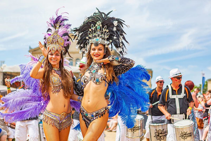 The International Samba Festival in Coburg, Germany, Europe