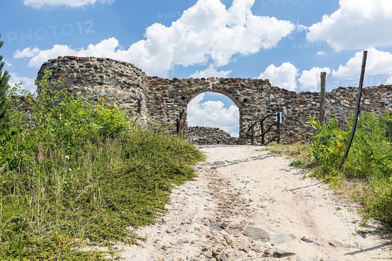 Caminau castle ruins, Königswartha, Saxony, Germany, Europe