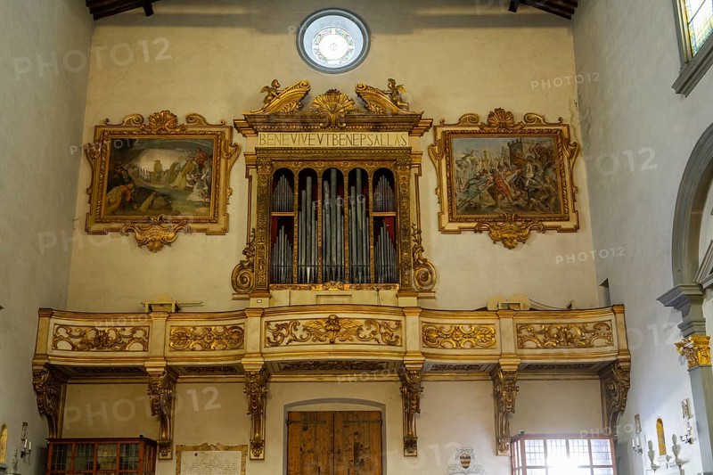 Parish church, Buondelmonti Square, Impruneta, Chianti, Florence, Firenze, Tuscany, Italy, Europe