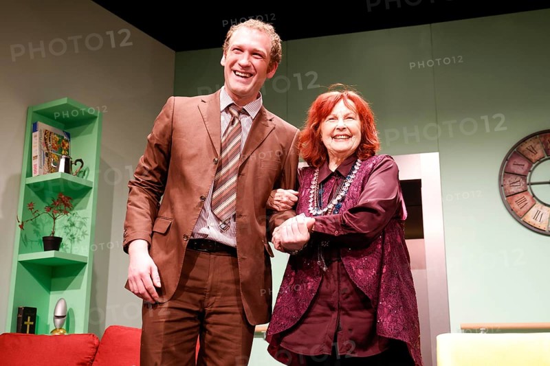 Johannis Hallervorden and Brigitte Grothum Premiere ofOma Trick with Brigitte Grothum and Johannis Hallervorden 26.02.25 in the palace gardens Theatre. Brigitte Grothum celebrates her 90th birthday here