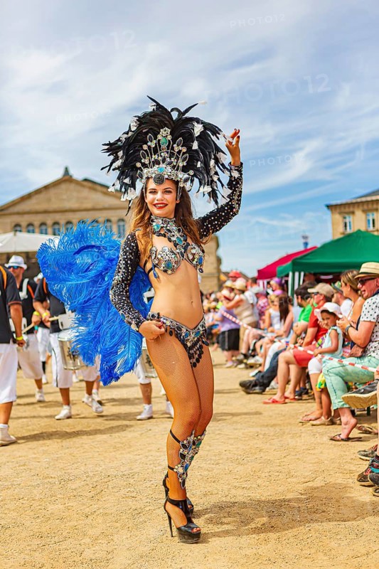 The International Samba Festival in Coburg, Germany, Europe