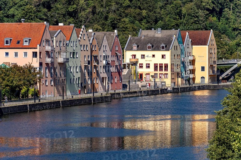Riedenburg on the Main-Danube Canal, Lower Bavaria, Bavaria, Germany, Europe