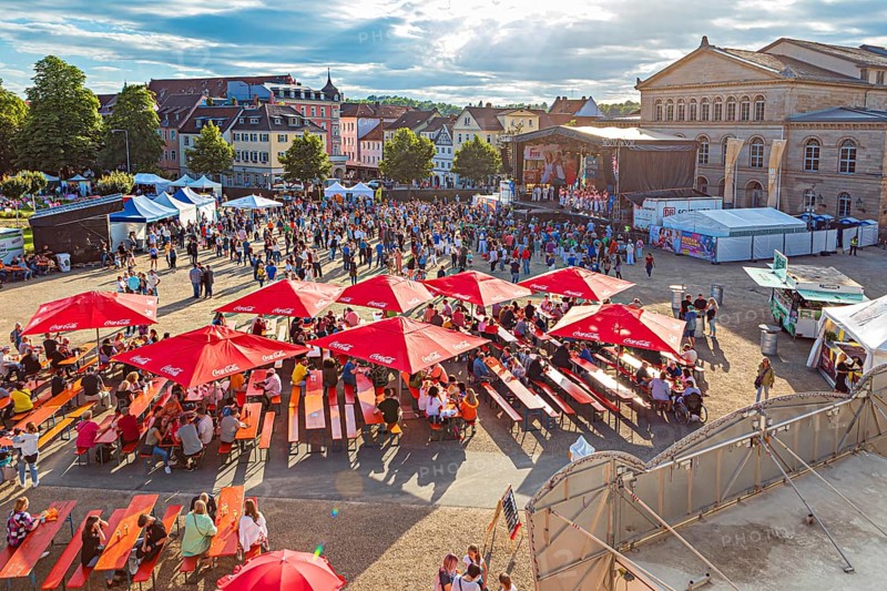 The International Samba Festival in Coburg, Germany, Europe