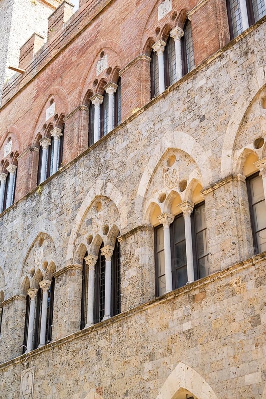 Piazza del Campo, Siena, Unesco World Heritage Site, Tuscany, Italy, Europe