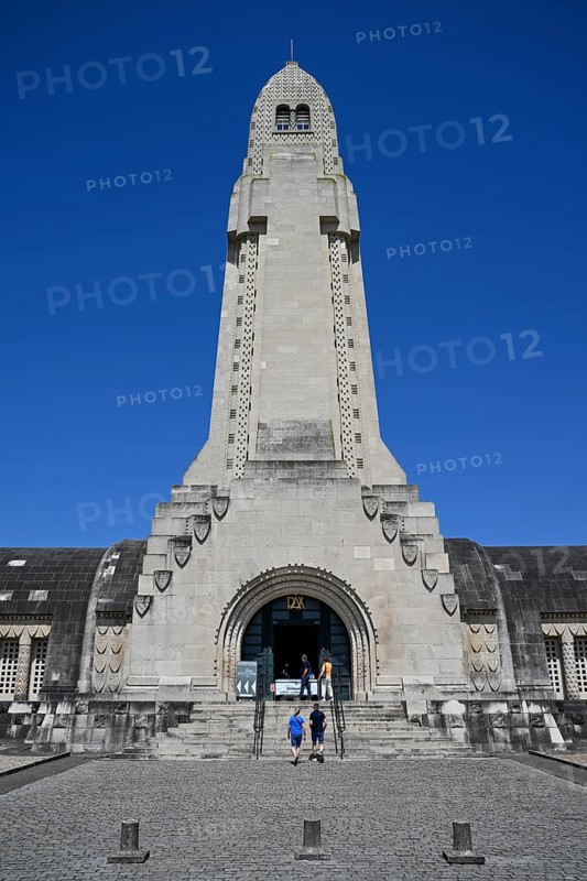 Ossuary of Douaumont, memorial to the fallen in the First World War, Verdun, Grand Est region, France, Europe
