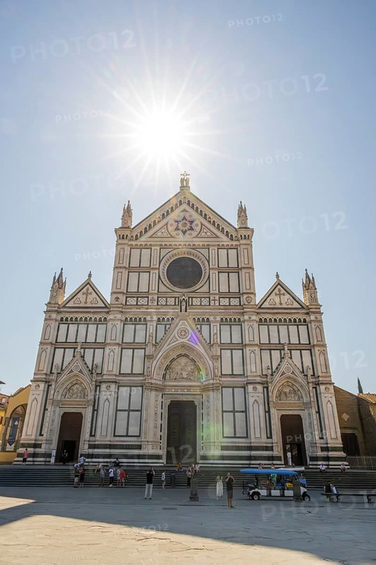 Basilica di Santa Croce, Florence, UNESCO World Heritage Site, Tuscany, Italy, Europe