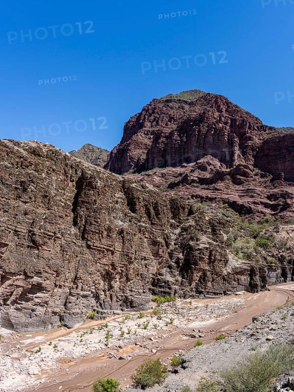 Route 150 viewpoint, San Juan Province, Argentina, South America