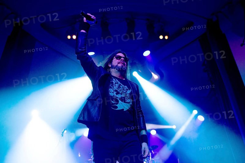 Todd La Torre, lead singer of Queensrÿche, live on The Origins Tour EU/UK 2025 at Metropol Berlin on 26/02/2025