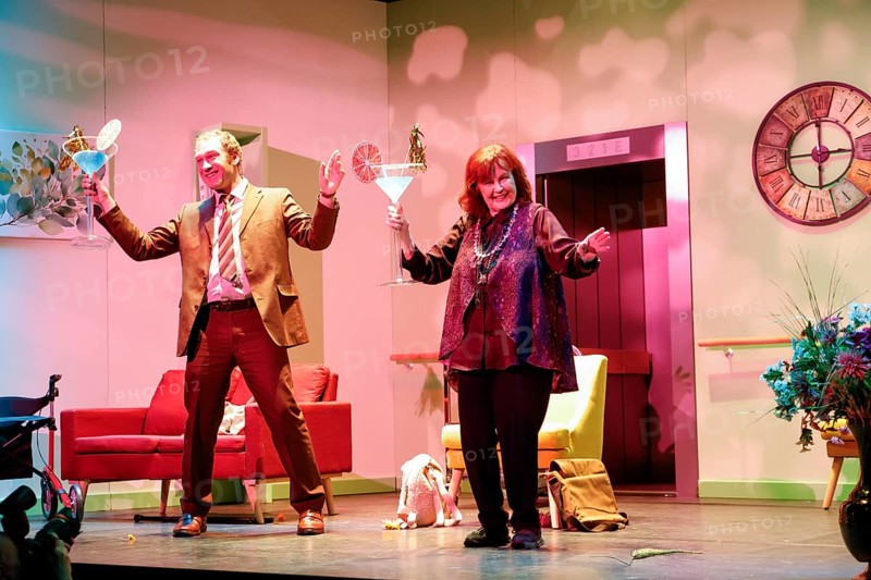 Johannis Hallervorden and Brigitte Grothum at the premiere ofOma Trick with Brigitte Grothum and Johannis Hallervorden 26.02.25 at the palace gardens Theatre. Brigitte Grothum celebrates her 90th birthday here