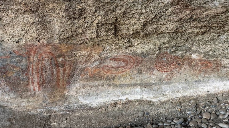 Punta Walichu, Natural and Archaeological Reserve, El Calafate, Santa Cruz, Argentina, South America