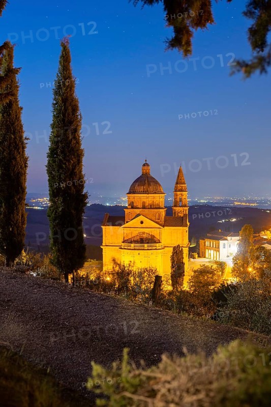 Church of Madonna di San Biagio, Montepulciano, Tuscany, Italy, Europe