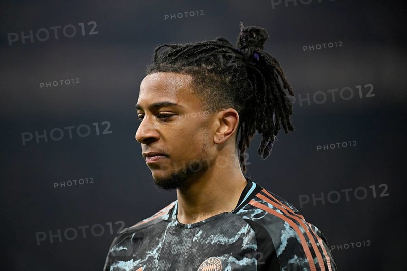 Michael Olise FC Bayern Munich FCB (17) portrait MHPArena, MHP Arena Stuttgart, Baden-Württemberg, Germany, Europe