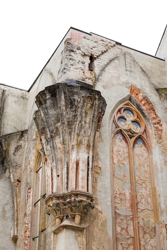Wachau church ruins, Markkleeberg, Saxony, Germany, Europe