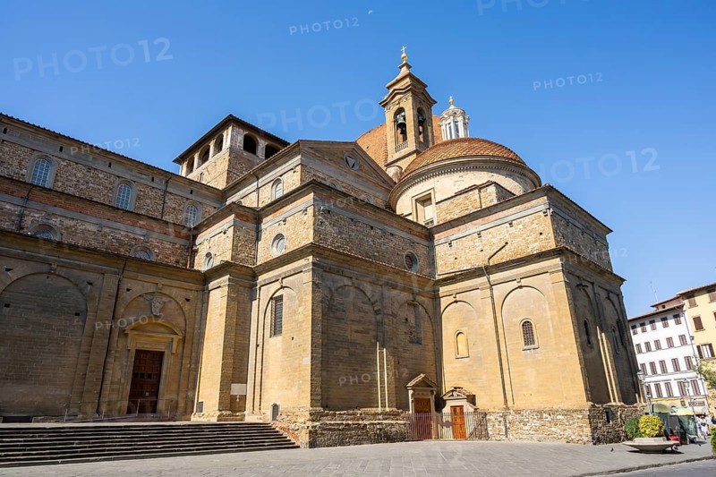Medici Chapels, Basilica of San Lorenzo, Florence, UNESCO World Heritage Site, Tuscany, Italy, Europe