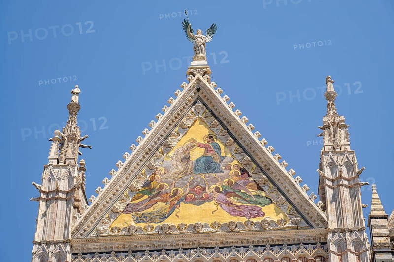 Cathedral of Siena, Cattedrale di Santa Maria Assunta, main church of the city of Siena, Tuscany, Italy, Europe