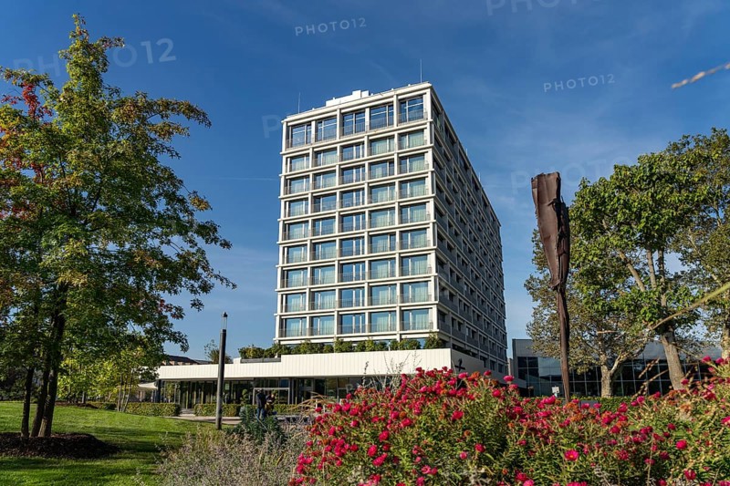 Parkhotel im Stadtgarten Heilbronn, Baden-Württemberg, Germany, Europe