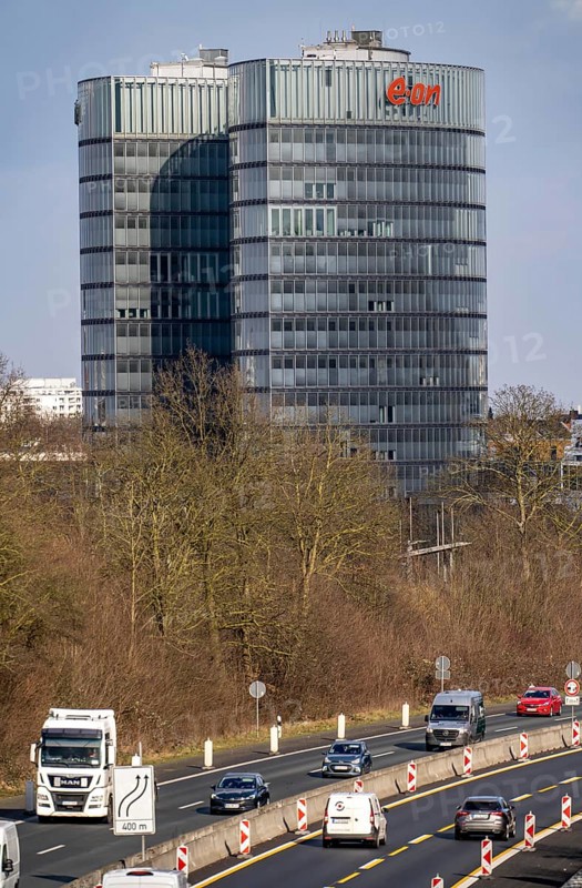 E.ON Headquarters, Group Headquarters in Essen-Rüttenscheid, North Rhine-Westphalia, Germany, Europe