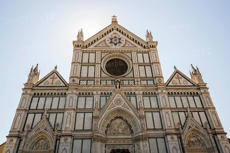 Basilica di Santa Croce, Florence, UNESCO World Heritage Site, Tuscany, Italy, Europe