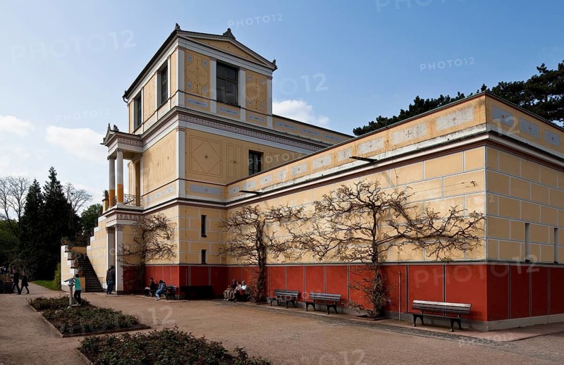 Reconstruction of a house from Pompeii, the House of Castor and Pollux (Casa dei Dioscuri) East view