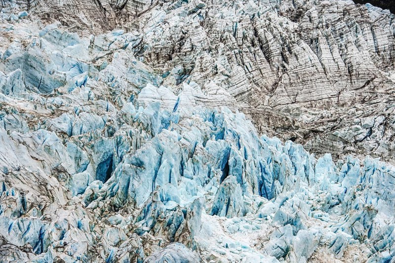 Pia Glacier, Cordillera Darwin, north-east foothills of the Beagle Channel, Tierra del Fuego, Tierra del Fuego, Patagonia, Chile, South America