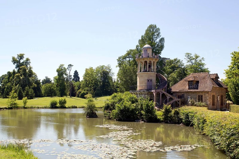 Château Park, Petit Trianon, Hameau de la Reine, Artificial Village for Marie-Antoinette