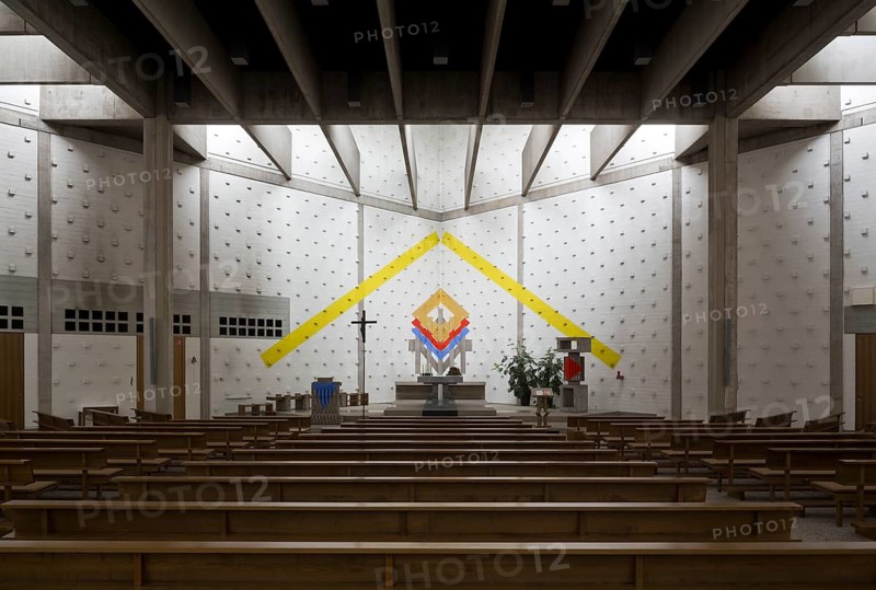1966-1967 by Joachim G. Hanke, Interior, St., Saint, Saint
