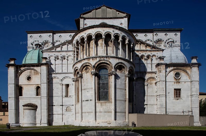Lucca, Cathedral from the east