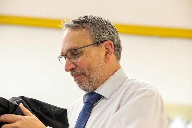 Mannheim: Trial at the Administrative Court. The subject of the dispute is the determination of the ineffectiveness of the Corona Ordinance on the closure of beauty salons in May 2020***Picture: Ralf Ludwig, lawyer for the plaintiff's side