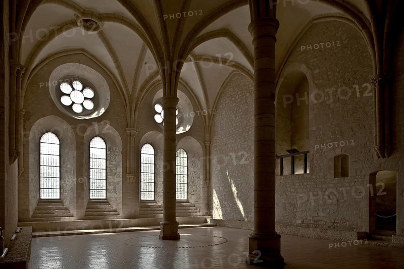 Bruère-Allichamps, former Cistercian abbey Noirlac