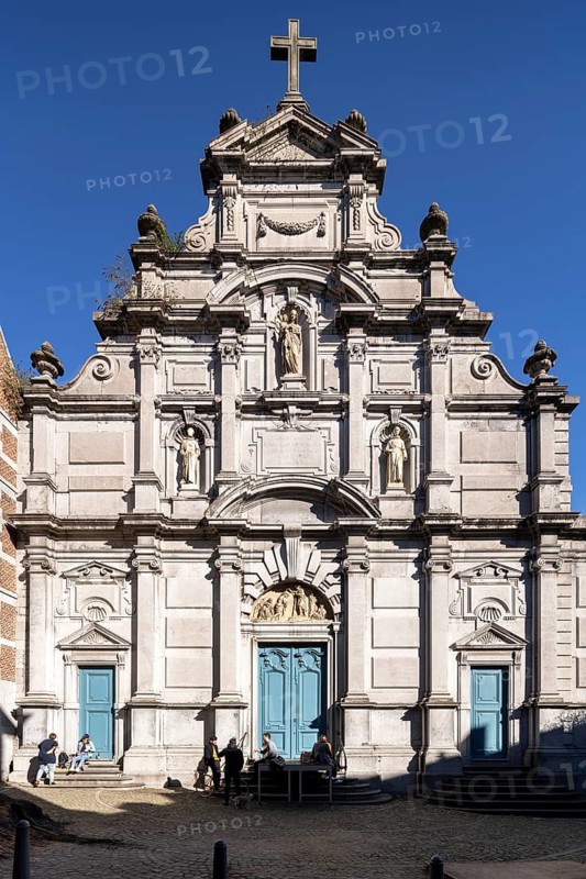 Liège, Minorite Church, west façade
