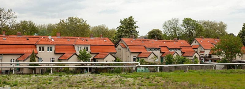 Schüngelberg workers' housing estate on the outskirts of Gelsenkirchen-Buer, built from 1897 in several construction phases for the miners of the Hugo colliery