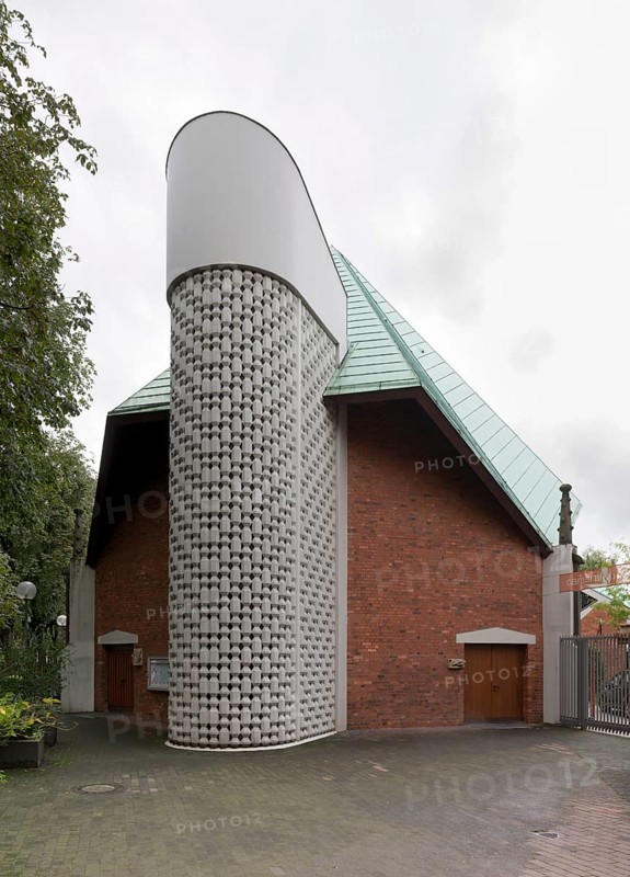 1960 to 1962 built by Karl Band and Werner Fritzen, St., Sankt, Saint