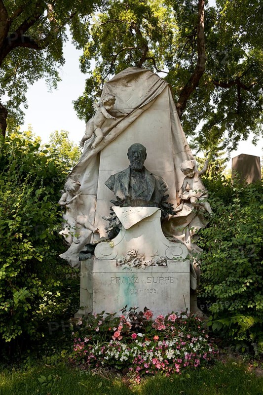 Vienna, graves of honour at the Central Cemetery