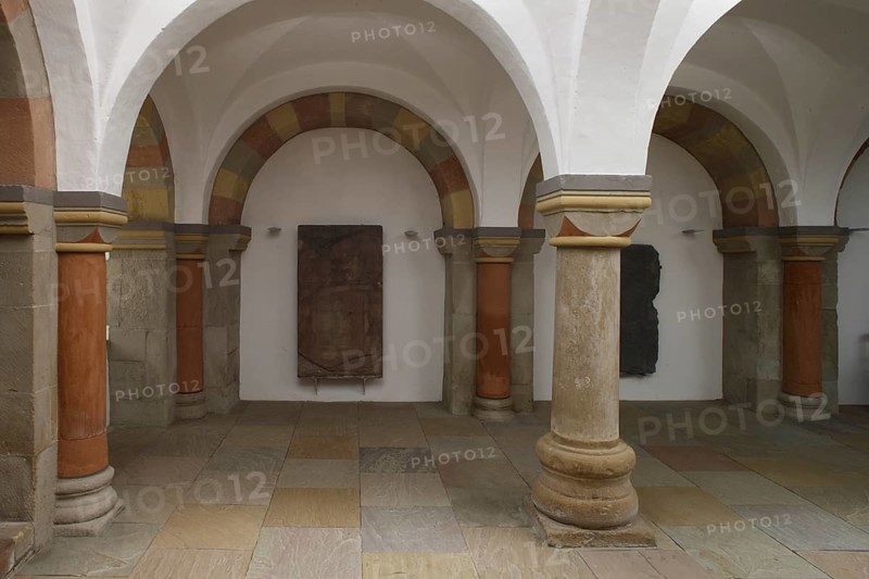 Crypt, western yoke to the north Church of St., Church of St., St., St., Saint