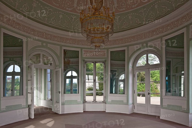 Aschaffenburg, Castle, breakfast pavilion in the castle park, also Capuchin Salon