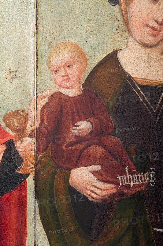 Annen Shrine, Lübeck late 15th/early 16th century, holy clan, depictions of children, St., Sankt, Saint