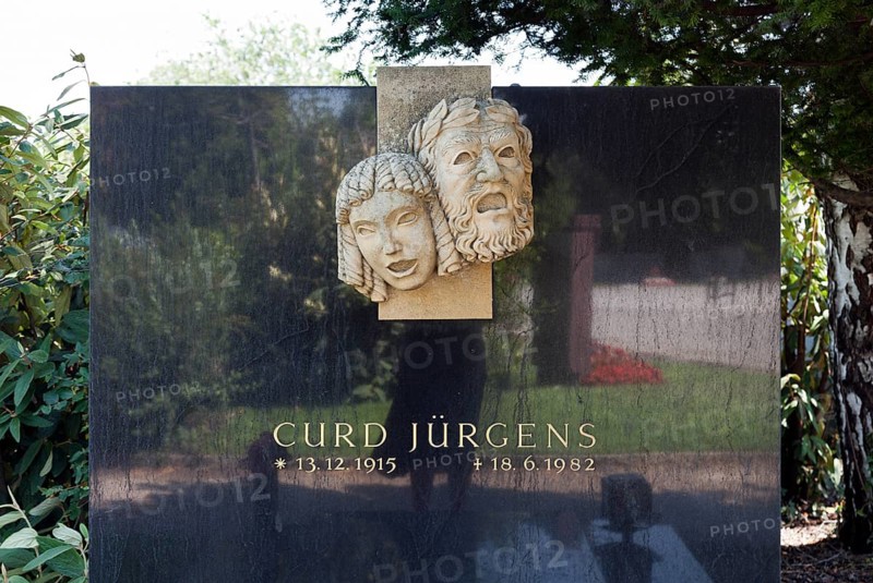 Tomb of Curd Jürgens, actor 1915-1982