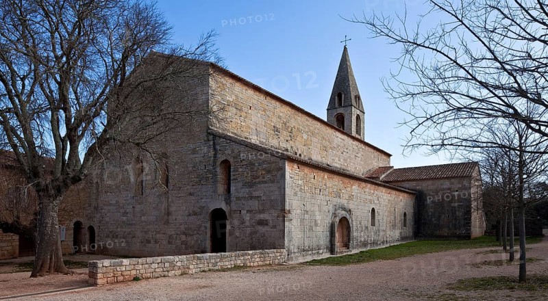 Cistercian monastery founded in 1146, church from south-west, St., Sankt, Saint
