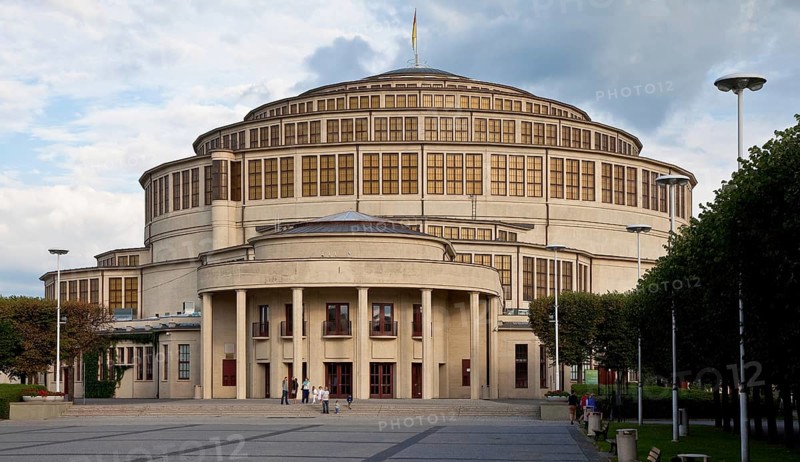 Wroclaw Breslau, century Hall, Built 1911-1913 by Max Berg