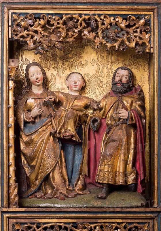 Lübeck, St Mary's Church, winged altar by Christian Swarte, ca. 1495