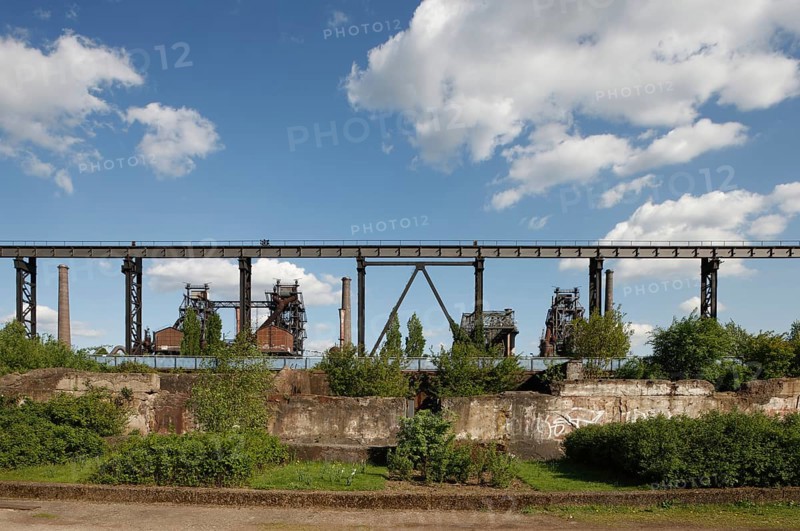 Former Thyssen AG steelworks, blast furnace group