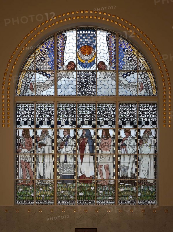 Vienna, Church at Steinhof, built 1905-1907 by Otto Wagner