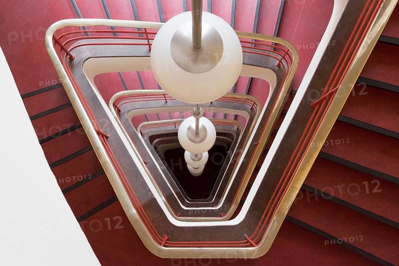 Berlin, Haus des Rundfunks, staircase in the side wing