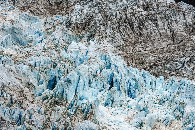 Pia Glacier, Cordillera Darwin, north-east foothills of the Beagle Channel, Tierra del Fuego, Tierra del Fuego, Patagonia, Chile, South America